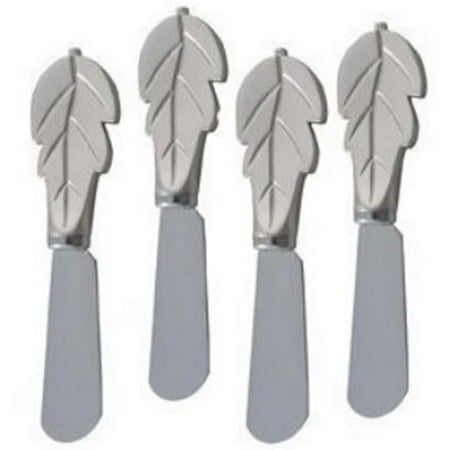 - Supreme Housewares 786 Leaf Design Cheese Spreaders