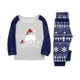 thumbnail image 5 of Christmas Tree Print Xmas Family Matching Pajamas Sets – Holiday Xmas PJS Sleepwear Outfits for Families, Cozy Merry Christmas Jammies for Adults & Couples, 5 of 7