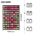 thumbnail image 2 of FORMRS 1-Subject Spiral Notebook 8" x 5" College Ruled 60 Refillable Sheet A5 Hard Cover, Colorful Block Pattern, 2 of 7