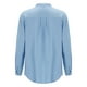 thumbnail image 2 of Camisas Para Hombre Slim Fit Camisa de manga larga con solapa de color sólido de lino y algodón para hombre Camisa de playa informal (Blue, XXL), 2 of 7