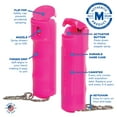thumbnail image 5 of Mace Brand Compact Model Pepper Spray - Neon Pink, 5 of 10
