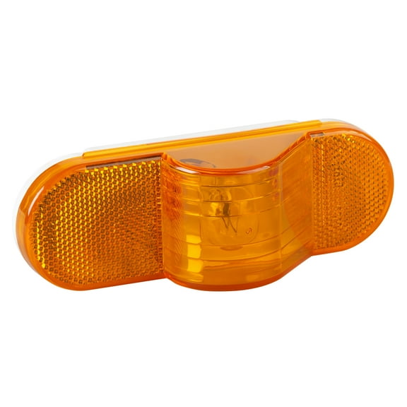 Grote 52193-3 Economy Oval Side Turn Marker Light - Amber (Bulk Packaging)
