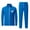 51 Blue, variant on Mens Sweatsuits Sets 2 Piece Outfits Full Zip Stand Collar Tracksuits Long Sleeve Casual Warm Up Jogger Sets with Pockets
