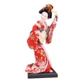 thumbnail image 1 of Muñeca geisha japonesa étnica, figura coleccionable, estilo vintage, colección artesanal. Estilo H, 1 of 9