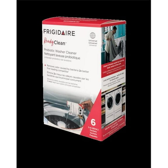 Frigidaire WCI10FFPROL02 Probiotic Washer Cleaner, Pack of 6