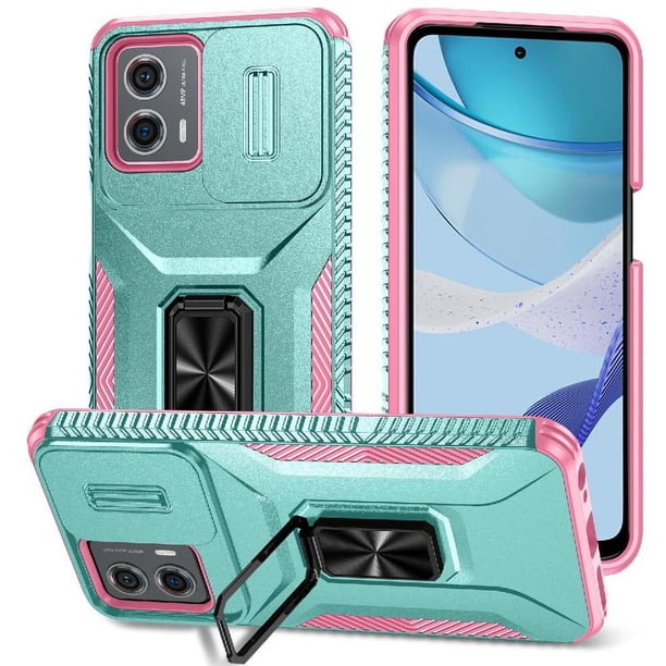 Funda para GANGXUN Motorola Moto G 2023 4G - Soporte metálico, Función magnética, Verde