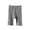 Gray, variant on BADHUB Girls Knee Length Pants Dressy Casual Bermuda Shorts Elastic Waist Solid Color Soft Summer Short Pant Gray 5 Years
