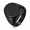 Black, variant on Men’s Oval Signet Ring, Stainless Steel Chunky Statement Ring, Smooth Domed Face, US Sizes 7–13, Minimalist Fashion Ring for Casual Wear and Gift for Him