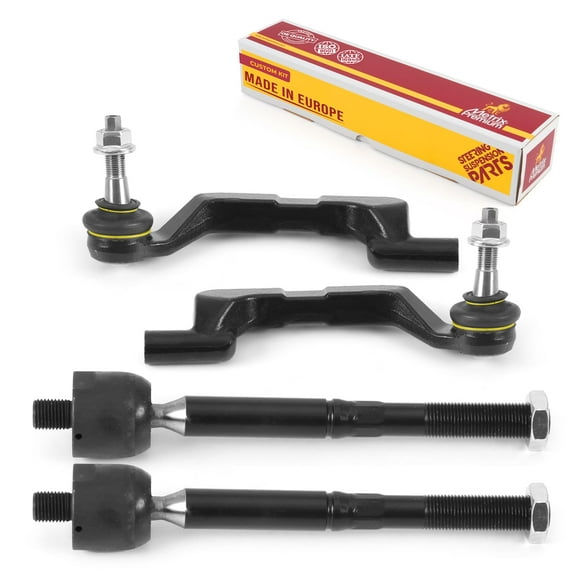 Metrix Premium Chassis Parts - 4 PC Inner & Outer Tie Rod End Kit Fits 11-14 Chrysler 300 AWD, 11-14 Dodge Charger AWD, 18-22 Charger AWD, Replacement EV800960, ES800956, ES800957