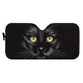 thumbnail image 2 of Yuyamidu Black Cat Sun Shade for Car SUV Van Truck Windshield Visor Fashion Sunlight Visor Protector Keeps Out UV Rays, Easy to Install Auto Accessories, 2 of 5