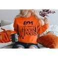 thumbnail image 6 of MOUSYA It's Just A Bunch T-Shirt Women Halloween Sanderson Sisters Long Sleeve Crewneck Casual Pullover Tops, 6 of 9