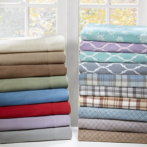True North by Sleep Philosophy, Feuille de Micro Polaire, Grand, Bleu
