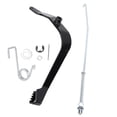 thumbnail image 2 of Motorcycle Back Brake Foot Lever, Easy Control Brake Foot Lever Pedal Rod with Spring for PW80 Y-Zinger 1983 To 2006, 2 of 7