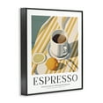 thumbnail image 3 of Stupell Industries Classic Espresso Still Life Food & Beverage Painting Black Framed Art Print Wall Art, 24 x 30, 3 of 8