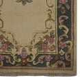 thumbnail image 2 of Rugsotic Carpets Hand Knotted Aras, Oriental Wool Runner Area Rug, Ivory,Green, 2'6''x10', 2 of 5