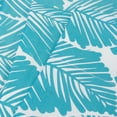 thumbnail image 6 of Tropical Leaf Printed Teal 4-Piece 1500 Supreme Collection Sheet Set Queen, 6 of 6
