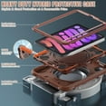 thumbnail image 7 of Shockproof Case for iPad Mini 7 (A17 Pro) 2024 / iPad Mini 6 8.3 inch 2021 Protective Cover with 360° Rotating Stand, Hand/Shoulder Strap, Pencil Holder, 7 of 7