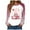 White, variant on vigerkar Valentine Shirts for Women Love Heart Crewneck Sweatshirt Cute Gnome Sweater Tops Pullover Outfits (Pink, XXL)