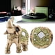 thumbnail image 1 of Escultura de Elefante de la Suerte Coleccionable Estatua de Elefante Maravillosa Riqueza Figura para decoración del hogar y Regalo, L, 1 Ecomeon no, 1 of 5