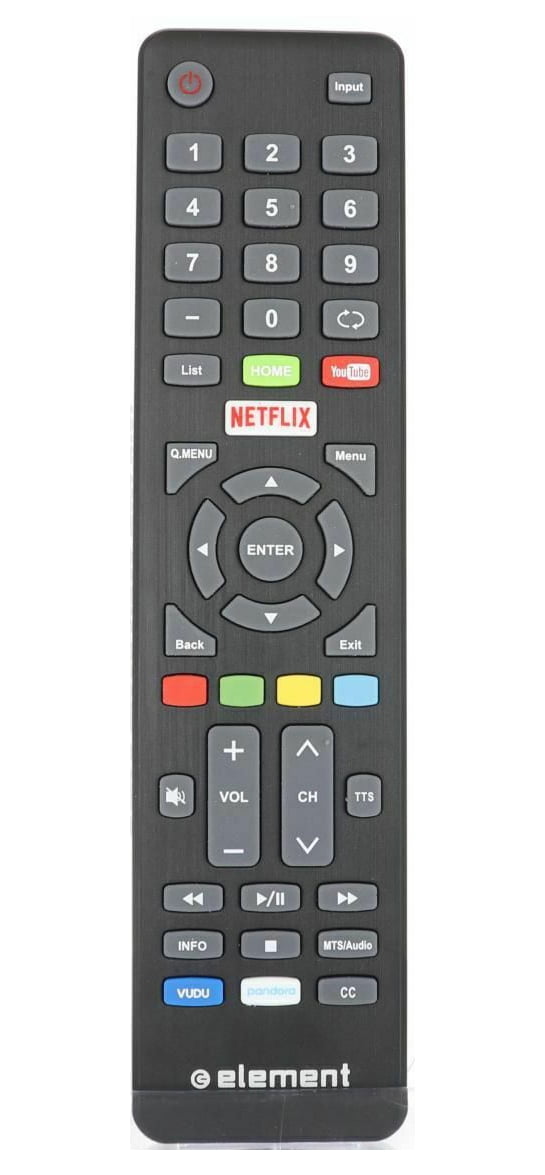 Genuine Original Element E4sft5017 Tv Remote For Element E4sft5017 E4sft5517 E4sw5518 Smart 4k Uhd Tvs Walmart Com Walmart Com
