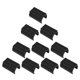 thumbnail image 2 of GOOHOCHY 25 PCS Silla de plástico CAPAS PIERNAS en forma de U TUBO TUBO TUBO Abrazaderos Protectores de piso, 2 of 7