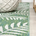thumbnail image 5 of JONATHAN Y SANTA MONICA 5' Square Area Rug, Nevis Palm Frond - Cream/Green, SMB119G-5SQ, 5 of 8