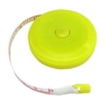 thumbnail image 2 of ZZkhGO Compact Tape Measure, Flexible 59-Inch Body Measuring Tape for Sewing Tailoring, Retractable Cloth Ruler with Push Button for Home Craft Dressmaking, Yellow, 2 of 6
