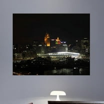 Wallhogs Batie Paul Brown Stadium Wall Mural