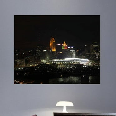 Wallhogs Batie Paul Brown Stadium Wall Mural