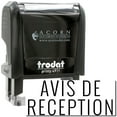 thumbnail image 1 of Self-Inking Avis De Receiption Stamp, Trodat Printy 4911, Press and Print Stamping, Impression Size 5/8" x 1-1/2", Up to 10,000 Impressions - Black Ink, 1 of 10