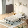 Homieasy Folding Bed with Mattress 38 Inch Twin Size Rollaway Bed for