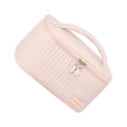 thumbnail image 1 of Monstrate Bolsa de cosméticos compacta y portátil, amplia aplicación y apariencia elegante, bolsa de cosméticos para mujeres Almacenamiento y organización del hogar sakura rosa, 1 of 6