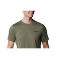thumbnail image 2 of Columbia Men's Big & Tall Hike Crewneck T-Shirt Green Size 2X, 2 of 3
