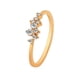 thumbnail image 2 of Fiudx Conjunto de Circonitas, Elegante Anillo de Garra Bicolor, Elegante Pulsera para Mujer, para Inspirar Confianza En Fiestas, Ideal para Unregalo Romántico, Sorpresa de San Valentín, Fabricado con, 2 of 3