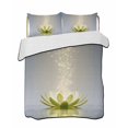 thumbnail image 2 of Quilts Full Size, Zen Meditation Lotus Floral Soft Comforter Bedding Set for Bed, Green Floral Modern Art Lightweight Quilted Bedspread with Pillow Cover(2 Pieces) for All Season, 78x90 Inch, 2 of 6