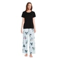 thumbnail image 2 of Mickey Mouse Women’s Print Sleep Pants, Sizes XS-3X, 2 of 5