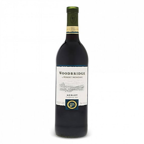 Pack de 2 Vino Tinto Robert Mondavi Woodbridge Merlot 750 ml