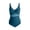 #089-Blue, variant on Ounisa One Piece Swimdress Swimsuits for Women Tummy Control Swim Dresses Skirt Bathing Suit