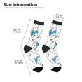 thumbnail image 2 of Goofa Scarf Bear Pattern Children's Crew Socks, Kids' Daily Wear and Sports Socks, Breathable Socks, Sports Socks, Moisture-Wicking Socks for Children, 2 of 6
