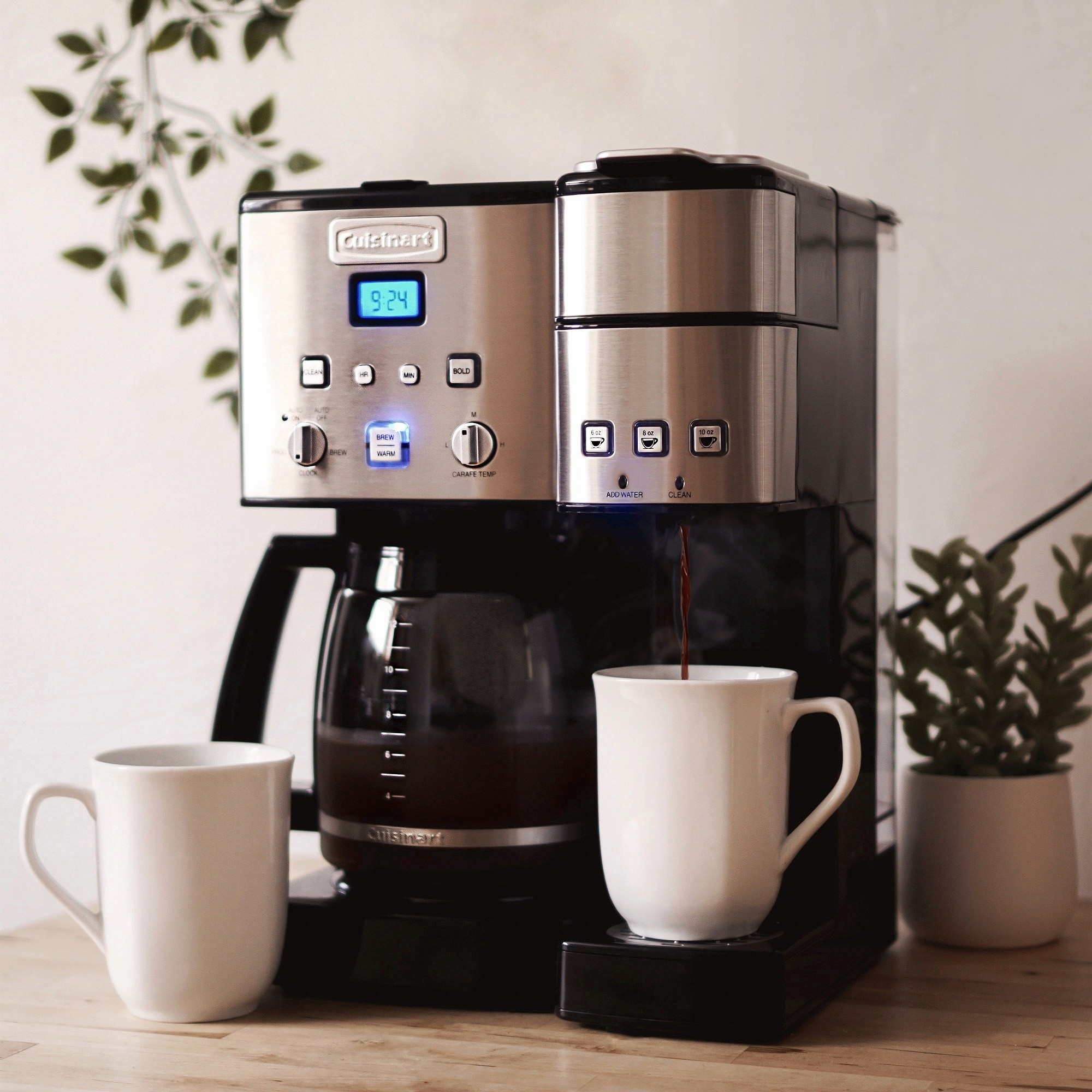 Cuisinart Coffee Center™ 12 Cup Coffeemaker & Single-Serve Brewer ...