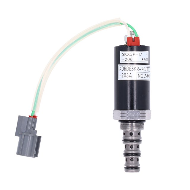 Válvula solenoide de bomba hidráulica KDRDE5KR‑20 40C07‑203A YN35V0004F1 para excavadora KOBELCO SK200‑2