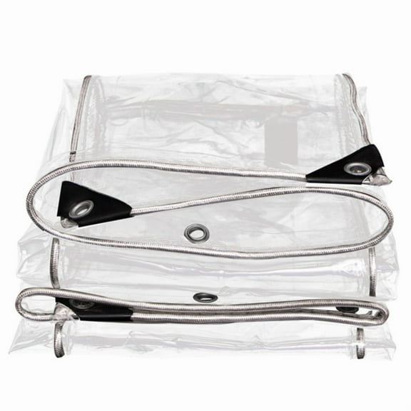 Soft Glass Rain Cover Thickened Outdoor Balcony Rainproof Awning Rain Cover