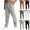 Gray, variant on LIaqionyy Men's Big and Tall Sweatpants Joggers Workout Gym Running Casual Drawstring Elastic Waist Pants