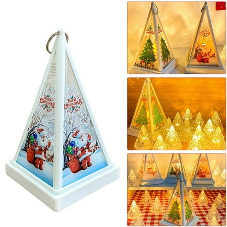 

Christmas Party Decor Christmas Series Atmosphere Nightlight Christmas Decorative Ornament Small Iceberg Atmosphere Light Nightlight