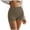 Coffee-03, variant on REALiKUN Women's High Waist Workout Yoga Shorts, Non See-Through Stretch Athletic Shorts Beige XL