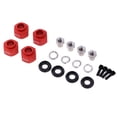 thumbnail image 1 of Acoplador Zulema de 8 espesor hexagonal de rueda carros Rojo, 1 of 8