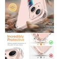thumbnail image 3 of Book Dinosaur Student Clear Case for iPhone 13 Mini,Transparent Soft TPU Bumper Full Cover Case, 3 of 5