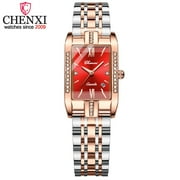 Chenxi 2022 New Luxury Women Watches Top Brand Dress Waterproof Clock Quartz Ladies Wrist Watch Lady Stainless Steel Watch - Quartz Wristwatches