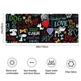 thumbnail image 3 of I Love My Dogs Art Bathroom Rugs Mat,Non Slip Microfiber Bathroom Rug,Rubber Backing,Soft Bathroom Mats for Bathroom Floor,Tub and Shower,60x24in(150x60cm), 3 of 5
