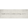 thumbnail image 2 of Kristin Emery 40x16 Gallery Wrapped Canvas Wall Art Titled - Definitions - Wash II, 2 of 4